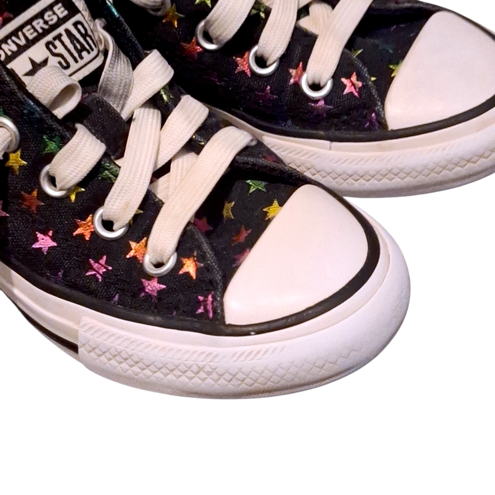 Converse All Star Chuck Taylor Kids Size 12- Starry Black - Picture 8 of 11